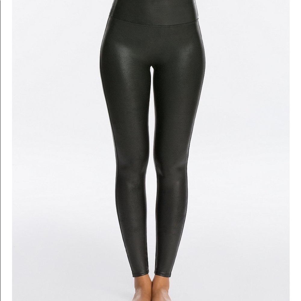 Spanx faux leather leggings